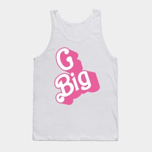 GBig Pink, Little big grand big reveal college sorority bid day Tank Top